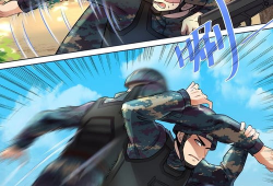 特战漫画,特战精英的生死较量